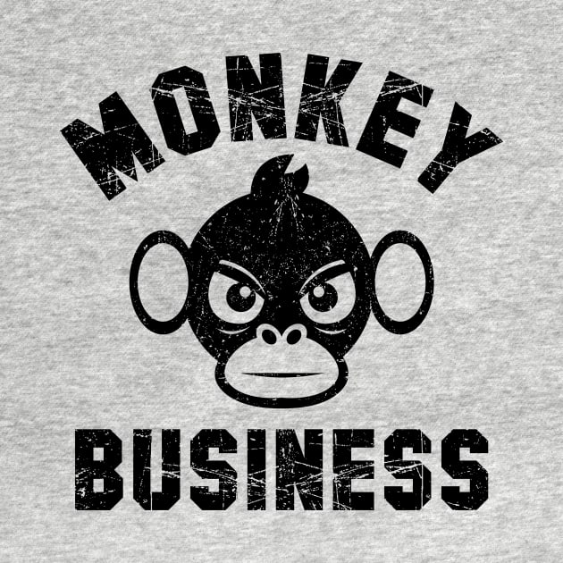 Monkey tshirt, Graphic tee with funny saying by BlabberBones